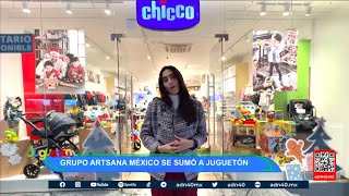 Grupo Artsana mediante su marca quotChiccoquot se unieron al Juguetón Azteca [upl. by Merl764]