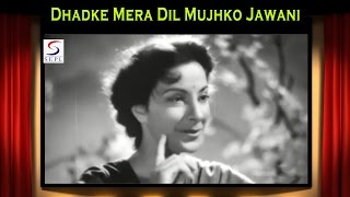 Dhadke Mera Dil Mujhko Jawani  Shamshad Begum  Babul  Dilip Kumar Nargis [upl. by Dyer]