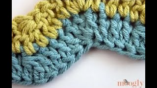 How to Crochet Increasing and Decreasing with Foundation Stitches Left Handed [upl. by Enahpets451]