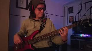 Pouya  Aftershock Bass cover [upl. by Enaej]