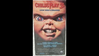 Opening To Childs Play 3 1991 1999 Reprint VHS [upl. by Ddarb927]