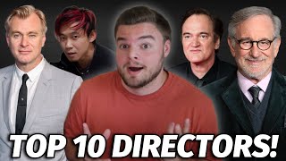 Top 10 Favorite Movie Directors of AllTime [upl. by Corine]