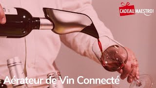 Aérateur de Vin Connecté  CadoMaestro [upl. by Dabbs]