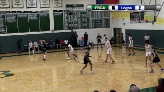 FBCA Basketball vs Logos Prep 11072019 [upl. by Landy]