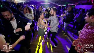 Gabriele Tanzini amp Melany – Salsa Social Dancing  Zeno Latin Festival 2019 Naples Italy [upl. by Elsworth917]