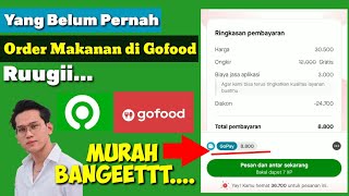 Cara Pesan Makanan di Gofood Full step amp Cara dapat Diskon  Aplikasi gojek [upl. by Nevile76]