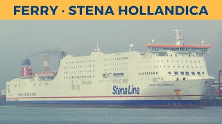 Departure of ferry STENA HOLLANDICA Hoek van Holland Stena Line [upl. by Seys]