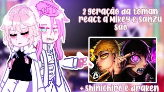 2 geração da toman react a Mikey e Sanzu são Noah e Kaleb parceria formadaDraken e Shinichiro [upl. by Joiner]