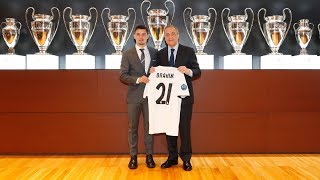 BRAHIM DÍAZ Real Madrid PRESENTATION  FULL STREAM in ENGLISH [upl. by Fonz]