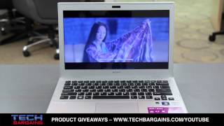 Sony Vaio 133 Inch T Series Ultrabook Video Review HD [upl. by Leodora]