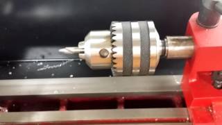 MicroLux TrueInch Lathe Demo [upl. by Lund105]