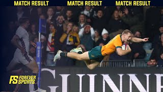 REMARKABLE Australia SHOCK complacent England  England vs Wallabies Review [upl. by Aven821]