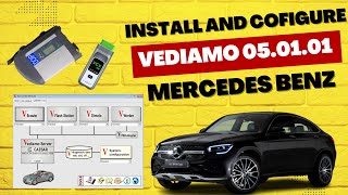 How to install and config Vediamo 050101  Coding and Programming offline Mercedes Benz [upl. by Nettie]