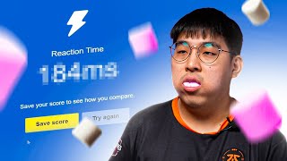 ESPORTS PLAYERS TEST THEIR REACTION TIMES [upl. by Sicnarf]