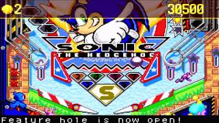 Sonic Pinball Party GBA [upl. by Novikoff]