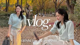 SUB 11월 vlog l 겨울 쇼핑 언박싱 해요💕  청담샵 피부 광 내는 베이스 GRWM🍯  가을 피크닉 막차🍁  7개월 봉사 수료💪  내가 쓴 첫번째 책📚 [upl. by Anirbed]