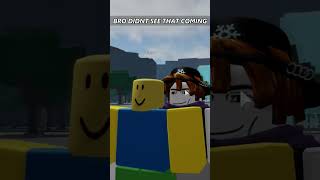 bro wasnt expecting that move💀 roblox thestrongestbattlegrounds tsb [upl. by Nave]