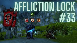 AFFLICTION WARLOCK PvP Gameplay 33  WOTLK CLASSIC [upl. by Fruma695]