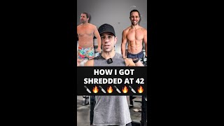 HOW I GOT SHREDDED AT 42 dadbod 40yearsold betterbodyacademy busydad jasestuart shredd shorts [upl. by Thaddaus]