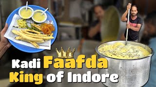 Kadi Faafda King Of Indore😱  Indore Street Food [upl. by Adnawat]