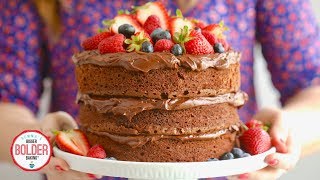 10Minute Easy Chocolate Cake  Made in the Microwave  Bigger Bolder Baking [upl. by Lledor120]