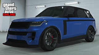 GTA 5 Online  DLC Vehicle Customization  Gallivanter Baller STD Range Rover L460 [upl. by Nonnah]