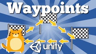 How to Create Simple Waypoint System for 2D Unity Game Simple Tutorial [upl. by Quarta]