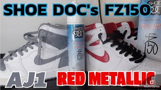 SHOE DOCs FZ150 On AJ1 RED METTALIC [upl. by Yssis117]