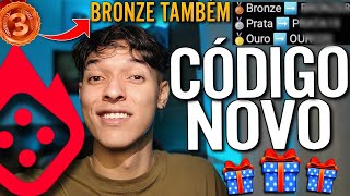 NOVO CÓDIGO PROMOCIONAL BLAZE 🥉 RODADAS PARA TODOS OS NÍVEIS E BRONZE TAMBÉM [upl. by Sand]