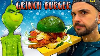 Il Grinch BURGER  Con Pollo Panato e BACON CROCCANTE [upl. by Suaeddaht]