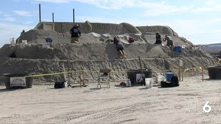 Sandfest preps underway [upl. by Nylecyoj]