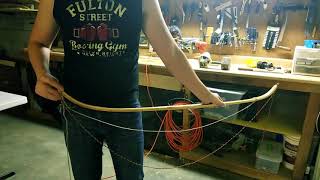 1 Tip when tillering a highly reflexed bow recurve [upl. by Tnecnev]