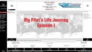 MY COMMERCIAL AIRLINE PILOT SERIES BEGINS  A PILOTS LIFE V2 MSFS 2020  EP 1 [upl. by Oironoh]