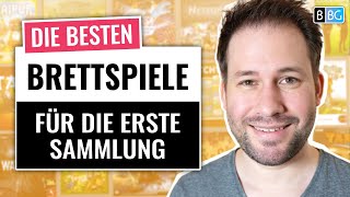 Die BESTEN Brettspiele für die erste Sammlung [upl. by Swec353]