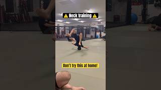 🤯 What are your thoughts on this neck training ⁉️ jujisu neck training [upl. by Aeneas426]