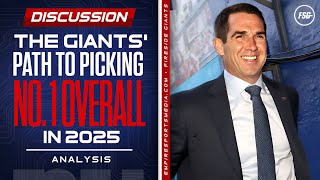 The Giants Path to Picking No 1 Overall in 2025  Analysis [upl. by Bortz]