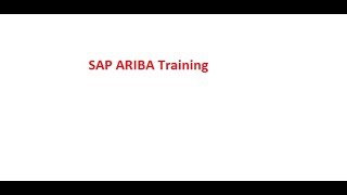 SAP ARIBA TRAINING VIDEO  Learn Best SAP ARIBA ONLINE COURSE VIDEO TUTORIALS [upl. by Miculek339]