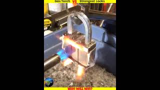 Powerful Gas Torch Vs Locks Of Different Countries [upl. by Kristoffer]