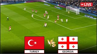 🔴LIVE TURKIYE vs GEORGIA I I Efootball Pes 2021 GAMEPLAY [upl. by Lehcer294]