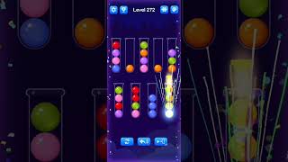 Ball Sort Level 272 Walkthrough Solution AndroidiOS [upl. by Atteniuq]