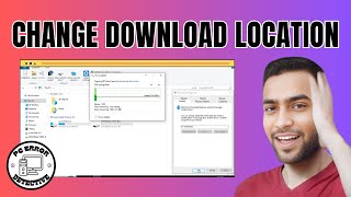 How to Change Download Location in Windows 10 [upl. by Eirhtug274]