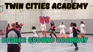 Twin Cities Academy vs Higher Ground Secondary Academy Girls Varsity Basketball [upl. by Mac]