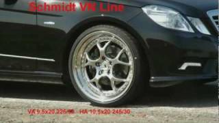 Felgen 20quot Schmidt VN LineMercedes Benz W212 E Klasse by wwwshoploonytunsde [upl. by Aihsemot989]