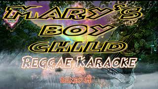 Marys boy child  Boney M reggae karaoke version [upl. by Kenric53]