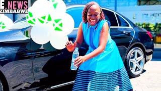 Chaplain Phiri Celebrating her Brand New Car ❤️ [upl. by Lamrert]