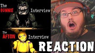 SFM An Interview with Bonnie amp An Interview with Afton Fan Animation By jgems REACTION [upl. by Blainey]