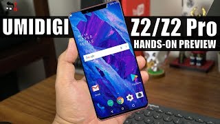 UMIDIGI Z2Z2 Pro Handson Preview Helio P60 Better Than Snapdragon 660 [upl. by Leddy]