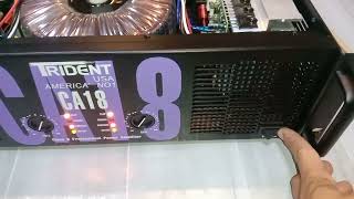 kaibahan ng Trident CA18 power amplifier part2 [upl. by Leake]