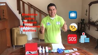 Dinámica sobre Botiquín de Primeros Auxilios en Casa y Trabajo [upl. by Halivah455]