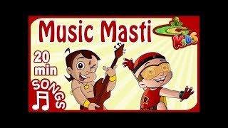 NON STOP  MUSIC MASTI with Chhota Bheem and Mighty Raju [upl. by Assert]